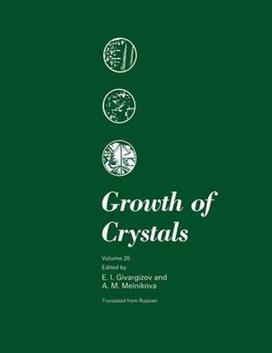 Cover image for Growth of Crystals