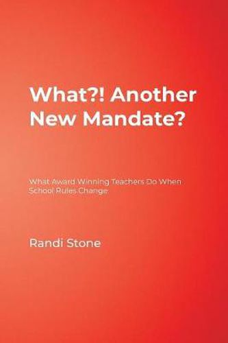 Cover image for What Award Winning Teachers Do When School Rules Change