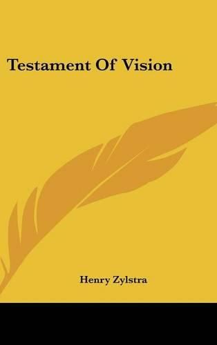 Cover image for Testament of Vision