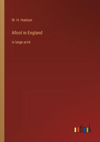 Cover image for Afoot in England