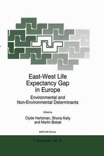 Cover image for East-West Life Expectancy Gap in Europe: Environmental and Non-Environmental Determinants