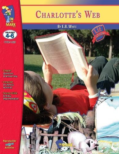 Cover image for Charlotte's Web, by E.B. White Lit Link Grades 4-6