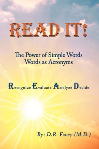 Cover image for Read It! the Power of Simple Words