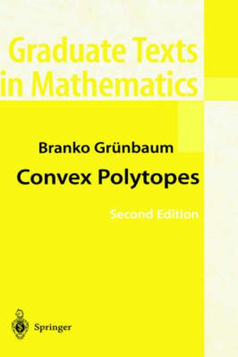 Cover image for Convex Polytopes