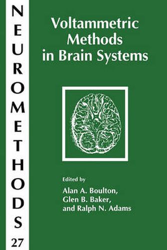 Cover image for Voltammetric Methods in Brain Systems