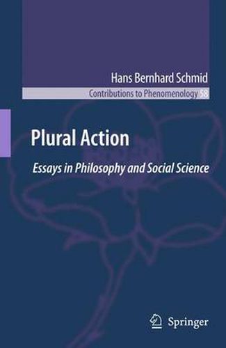 Cover image for Plural Action: Essays in Philosophy and Social Science