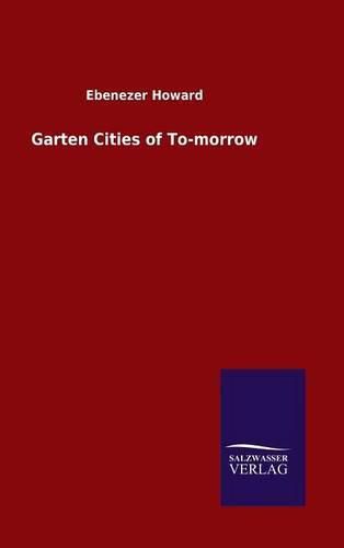 Cover image for Garten Cities of To-morrow