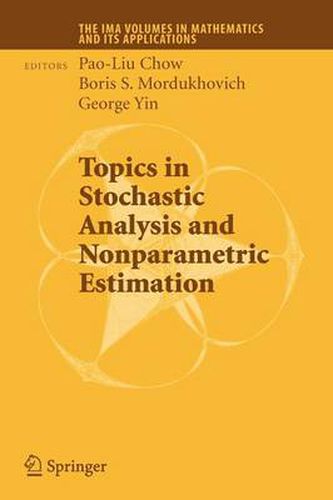 Cover image for Topics in Stochastic Analysis and Nonparametric Estimation