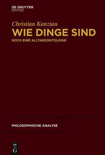 Cover image for Wie Dinge sind