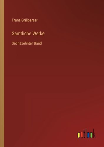 Cover image for Saemtliche Werke