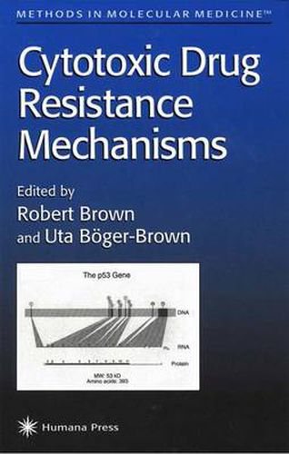 Cover image for Cytotoxic Drug Resistance Mechanisms