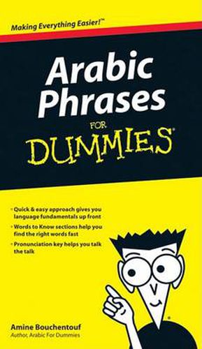 Cover image for Arabic Phrases For Dummies