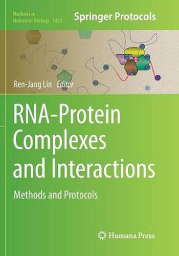 Cover image for RNA-Protein Complexes and Interactions: Methods and Protocols