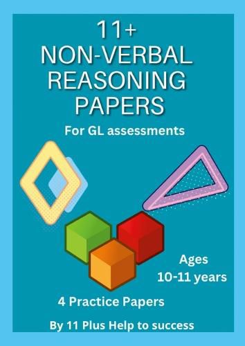 Cover image for 11+ Non -verbal REASONING Papers for GL Assessments