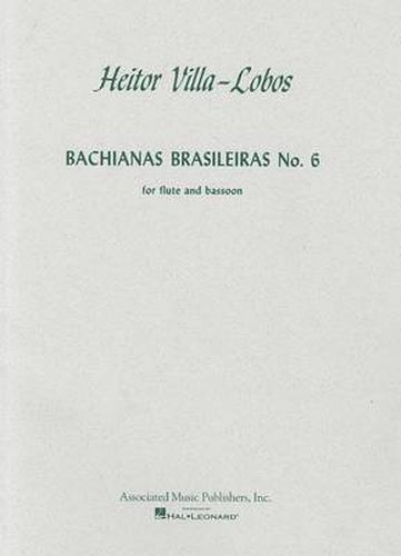 Bachianas Brasileiras No. 6: Score Only