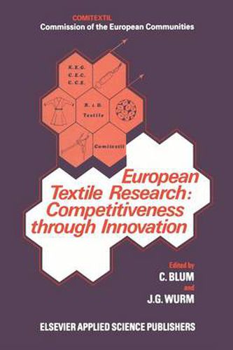 Cover image for European Textile Research: Competitiveness Through Innovation: Competitiveness through innovation