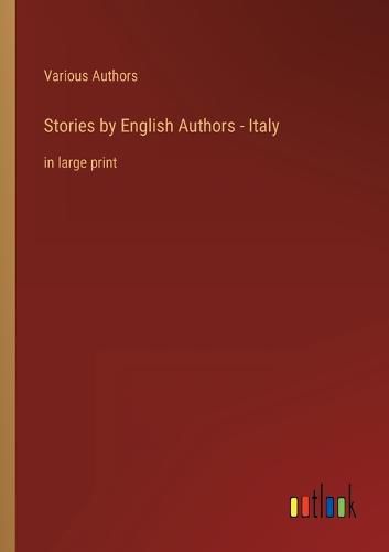 Cover image for Stories by English Authors - Italy