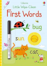 Cover image for Little Wipe-Clean First Words