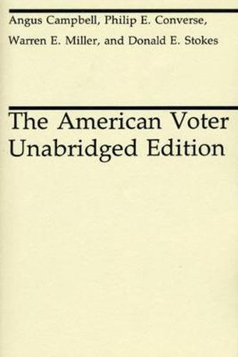 Cover image for The American Voter