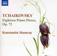 Cover image for Tchaikovsky Eighteen Piano Pieces