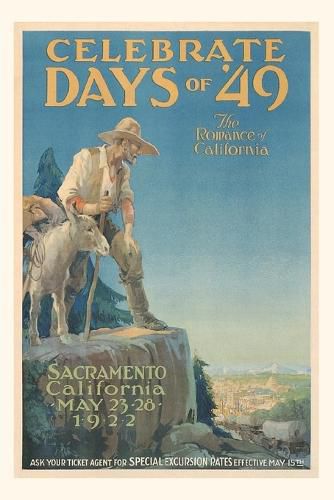 Cover image for Vintage Journal Poster for Gold Rush Days