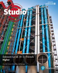 Cover image for Studio Edexcel GCSE French Higher Student Book