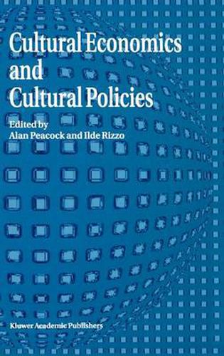 Cover image for Cultural Economics And Cultural Policies