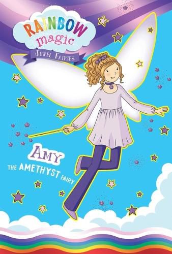 Cover image for Rainbow Magic Jewel Fairies #5: Amy the Amethyst Fairy