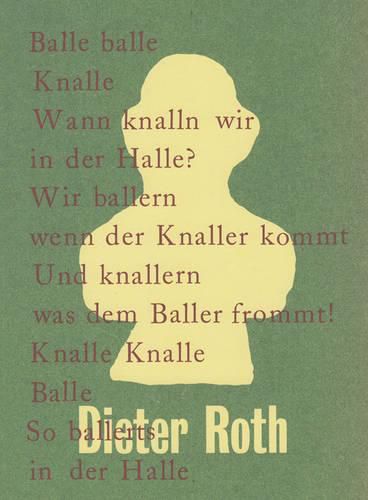 Cover image for Dieter Roth: Balle Balle Balle