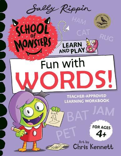 Cover image for Fun with Words!: School of Monsters: Learn and Play Workbook