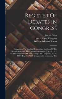 Cover image for Register Of Debates In Congress