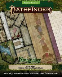 Cover image for Pathfinder Flip-Mat: Kingmaker Adventure Path Noble Manor Multi-Pack