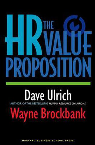 Cover image for The HR Value Proposition