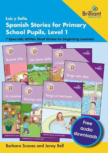 Cover image for Luis y Sofia Spanish Stories for Primary School Pupils, Level 1