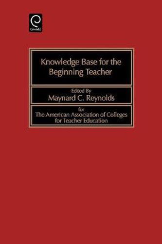 Cover image for Knowledge Base for the Beginning Teacher