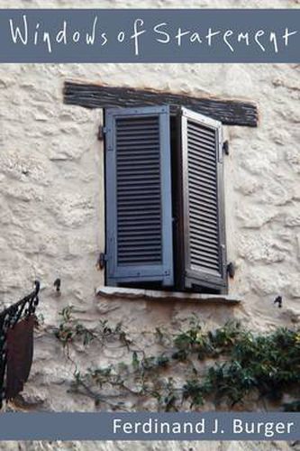 Cover image for Windows of Statement