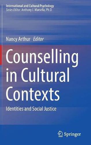 Cover image for Counselling in Cultural Contexts: Identities and Social Justice