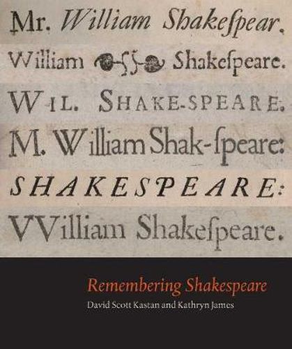 Cover image for Remembering Shakespeare