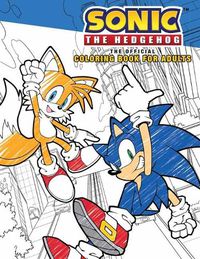 Cover image for Sonic the Hedgehog: The Official Adult Coloring Book