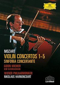 Cover image for Mozart Violin Concertos Complete Dvd