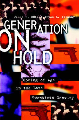 Cover image for Generation on Hold: Coming of Age in the Late Twentieth Century