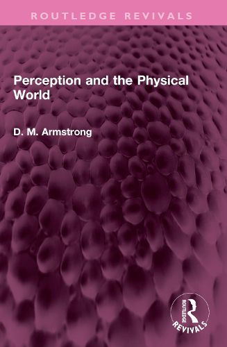 Cover image for Perception and the Physical World