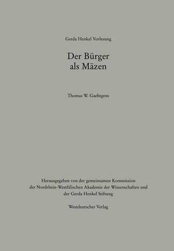Cover image for Der Burger ALS Mazen