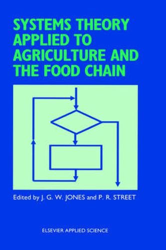 Cover image for Systems Theory Applied to Agriculture and the Food Chain