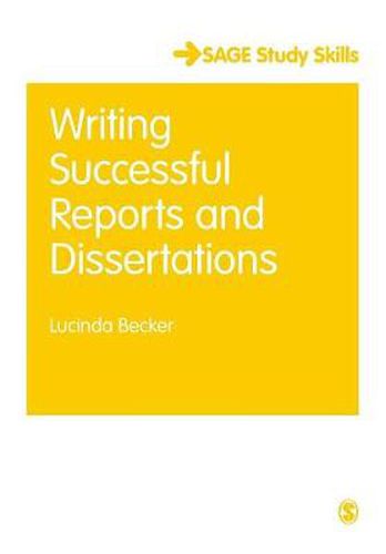 Cover image for Writing Successful Reports and Dissertations