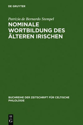 Cover image for Nominale Wortbildung des alteren Irischen
