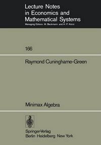 Cover image for Minimax Algebra