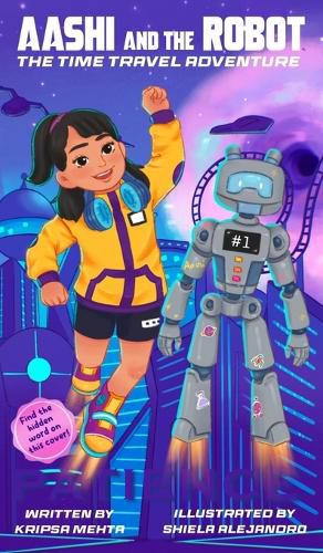 Cover image for The Time Travel Adventure (Aashi and the Robot, No. 1)