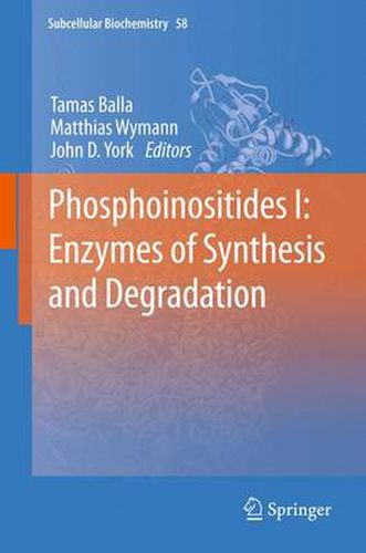 Cover image for Phosphoinositides I: Enzymes of Synthesis and Degradation