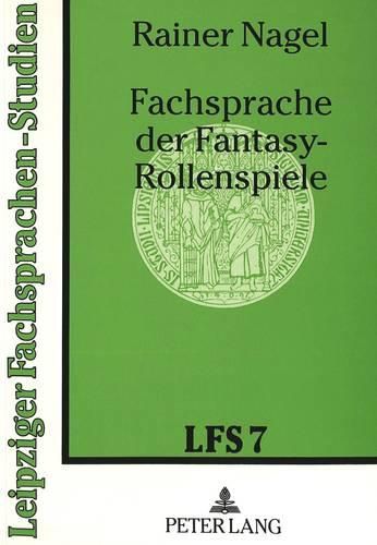 Cover image for Fachsprache Der Fantasy-Rollenspiele: Wortbildungselemente Und -Prozesse Im Englischen